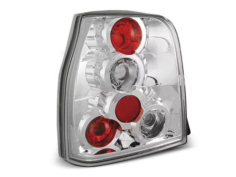 Tail Lights Chrome Fits Vw Lupo 09.98-05