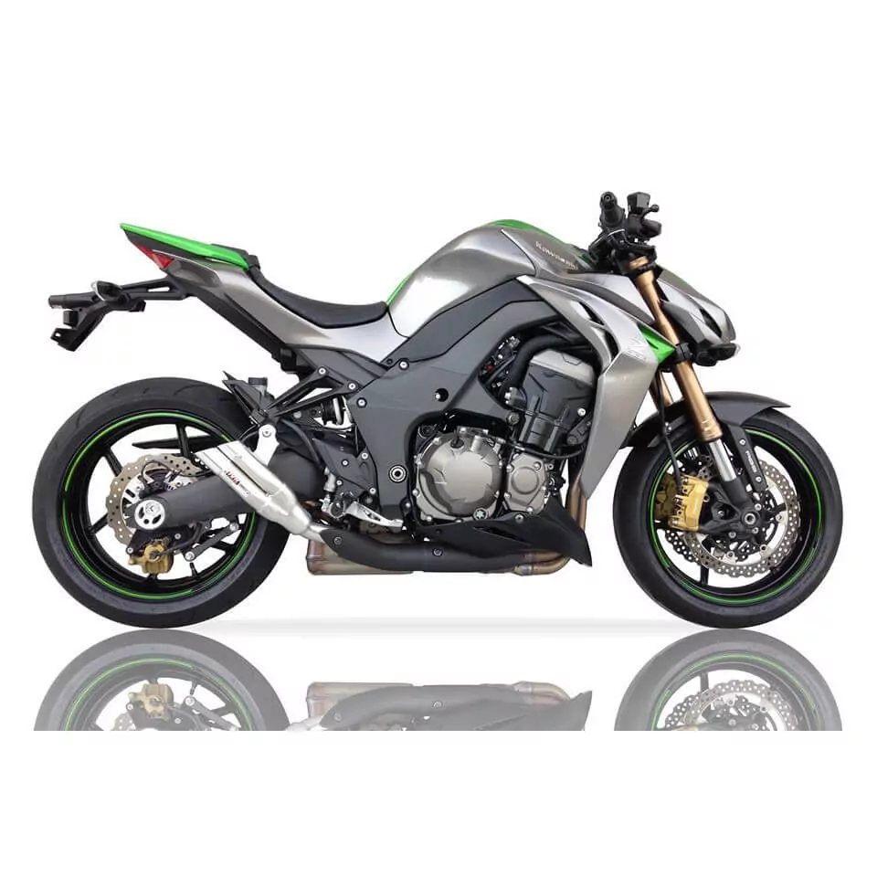 IXIL Hyperlow Endschalldämpfer für KAWASAKI Z 1000 Bj. 10-, Z 1000 SX Bj. 11-, (Euro3+4) E-geprüft