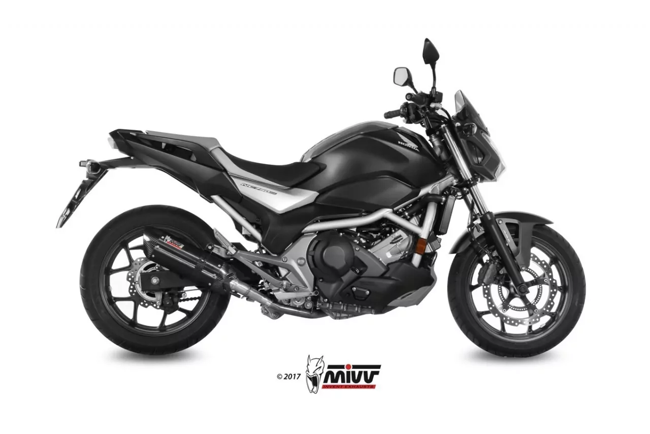 MIVV Suono Black Steel Honda Integra 750/NC 750 S/X 16-