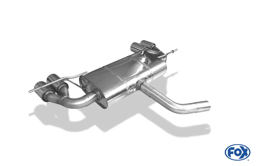 VW Golf V  Endschalldämpfer Ausgang rechts/links  - 2x80 Typ 13 rechts/links