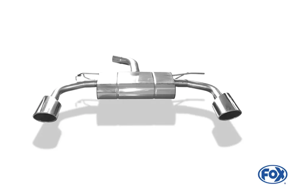 Audi A3 - 8V Sportback  Endschalldämpfer Ausgang rechts/links - 140x90 Typ 44 rechts/links