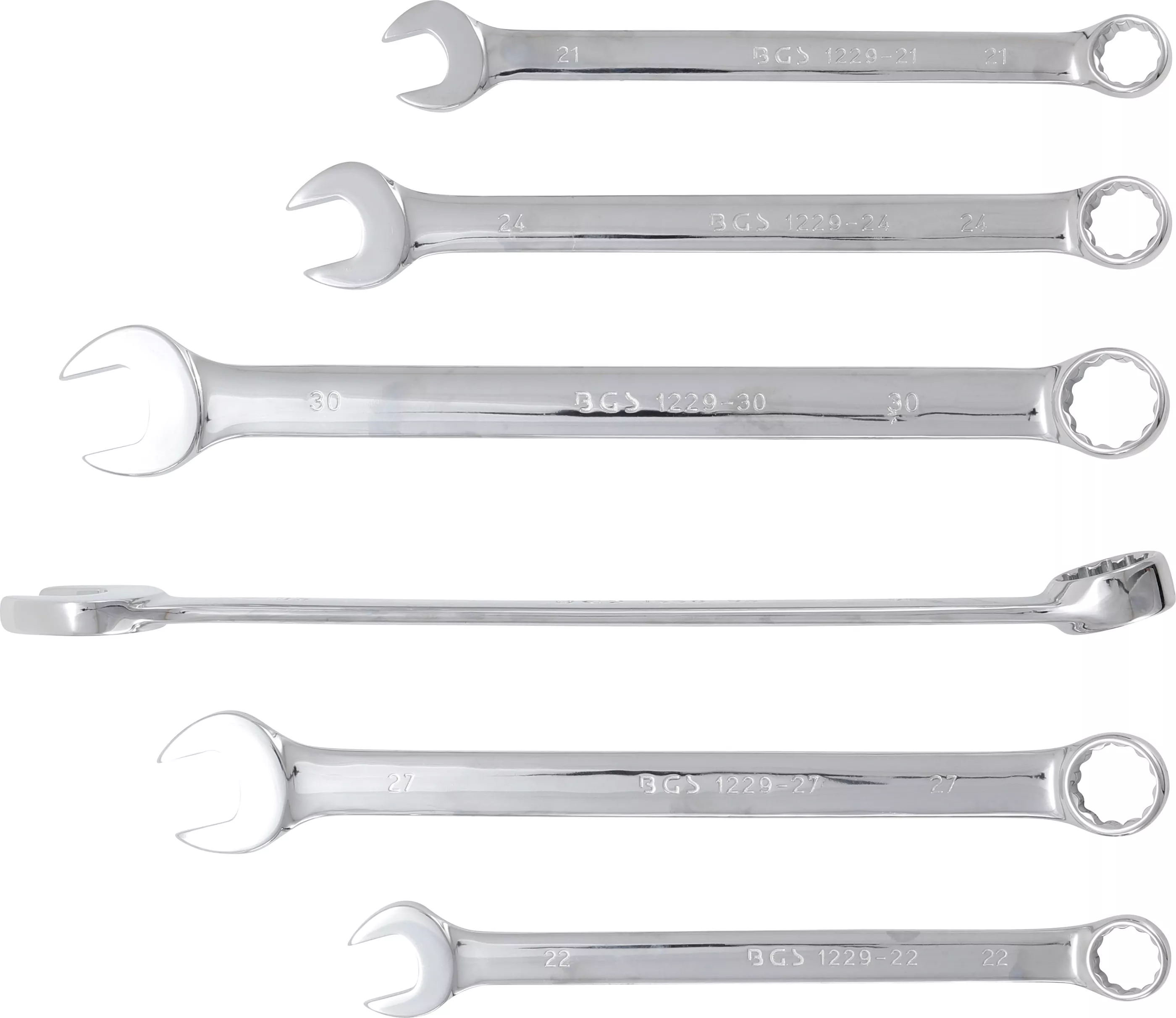 Maul-Ringschlüssel-Satz | extra lang | SW 21 - 32 mm | 6-tlg.