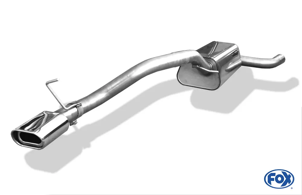 Ford Focus II Fließheck  Endschalldämpfer Ø63,5mm - 135x80 Typ 53 einseitig