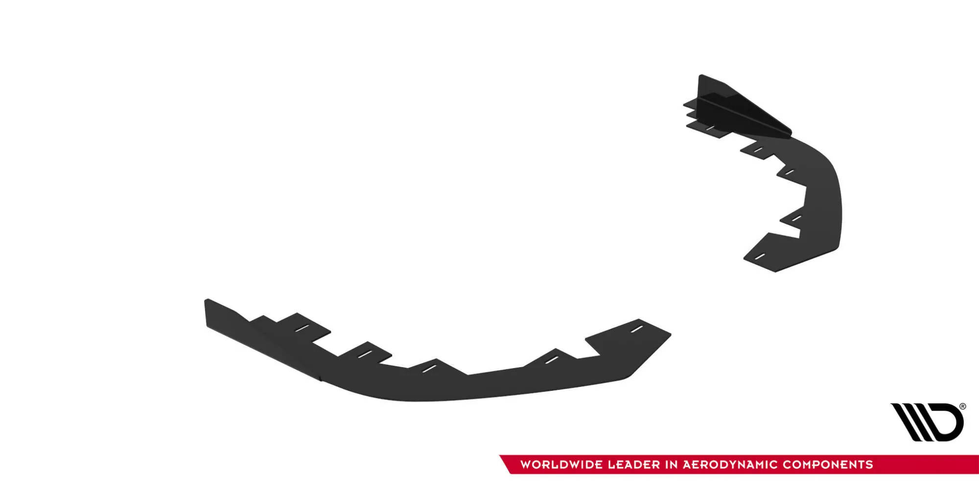 Front Stoßstange Flaps Für Flaps Subaru Impreza WRX STI Mk3 Facelift Schwarz Hochglanz