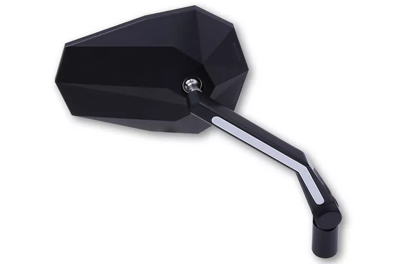 HIGHSIDER STEALTH-X3 Spiegel mit LED Positionslicht E-geprüft