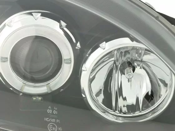 Scheinwerfer Set Opel Corsa B Bj. 94-00 schwarz