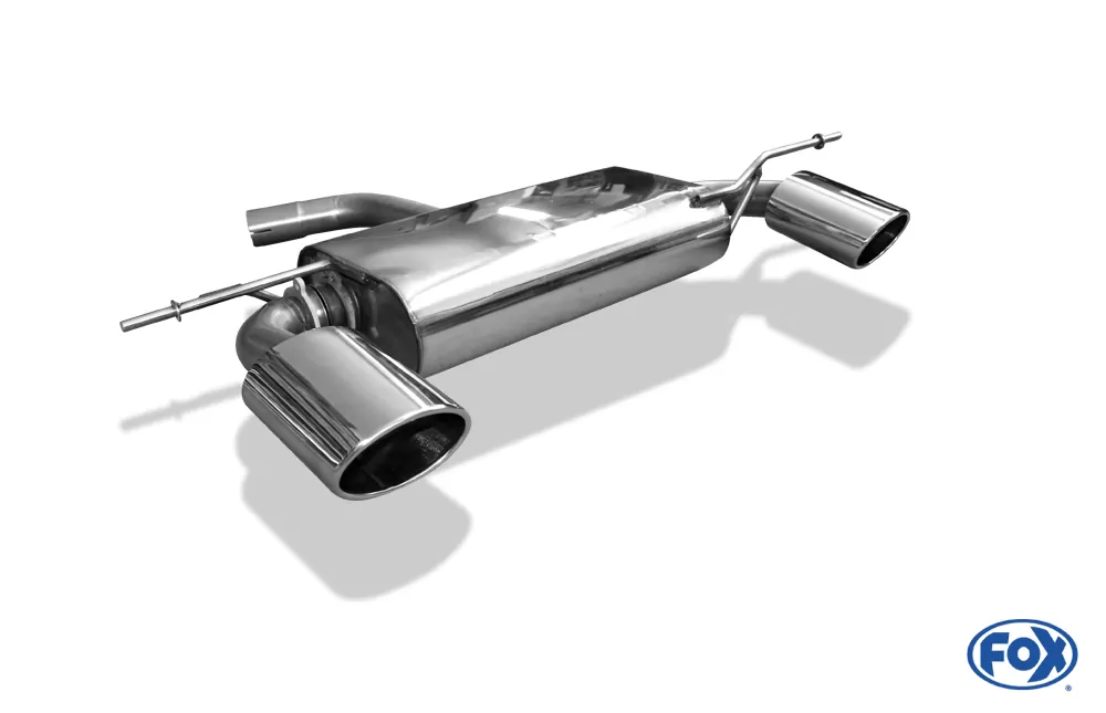 VW Golf VI  Endschalldämpfer rechts/links - 140x90 Typ 32 rechts/links