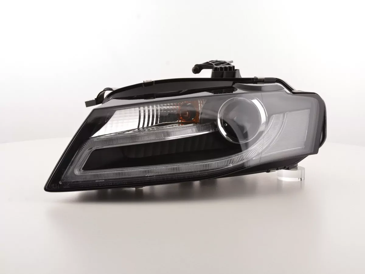 Scheinwerfer Set Daylight LED Tagfahrlicht Audi A4 Bj. 2008-2011 schwarz