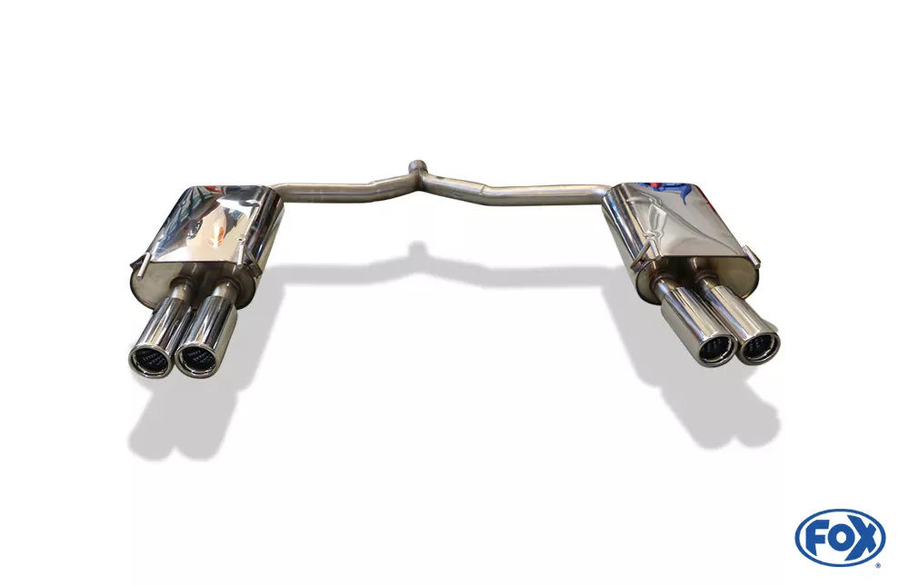 Opel Vectra C Caravan  Endschalldämpfer rechts/links zweiflutig - 2x76 Typ 17 rechts/links