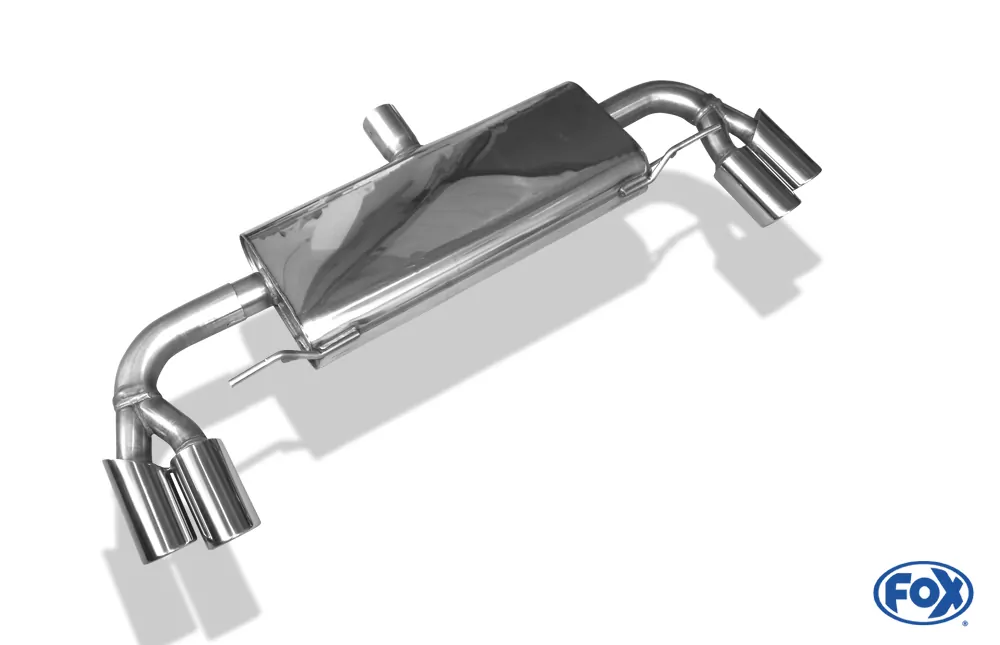Audi TT 8J - Turbo  Endschalldämpfer rechts/links - 2x80 Typ 17 rechts/links