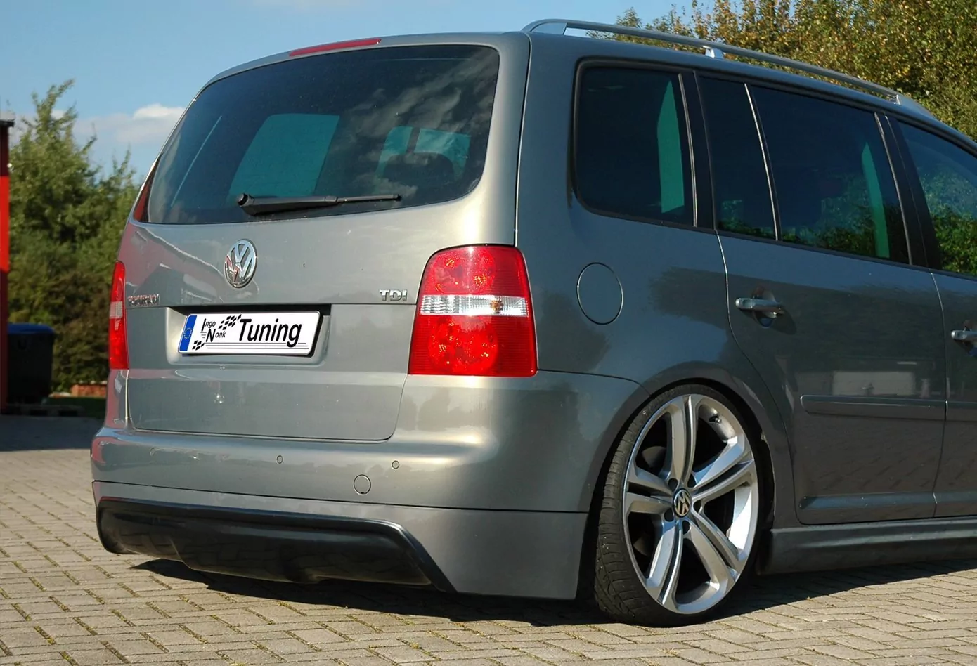 Heckansatz im R-Look für VW Touran 1T