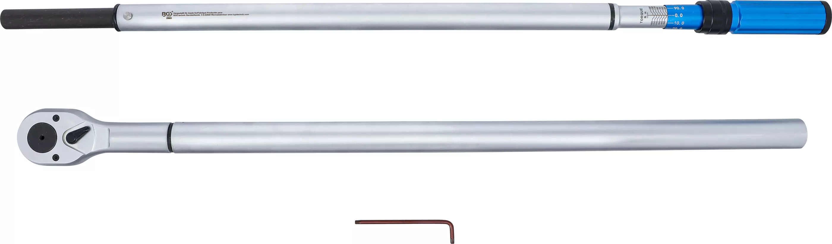 Drehmomentschlüssel | Abtrieb Außenvierkant 25 mm (1") | 300 - 1500 Nm