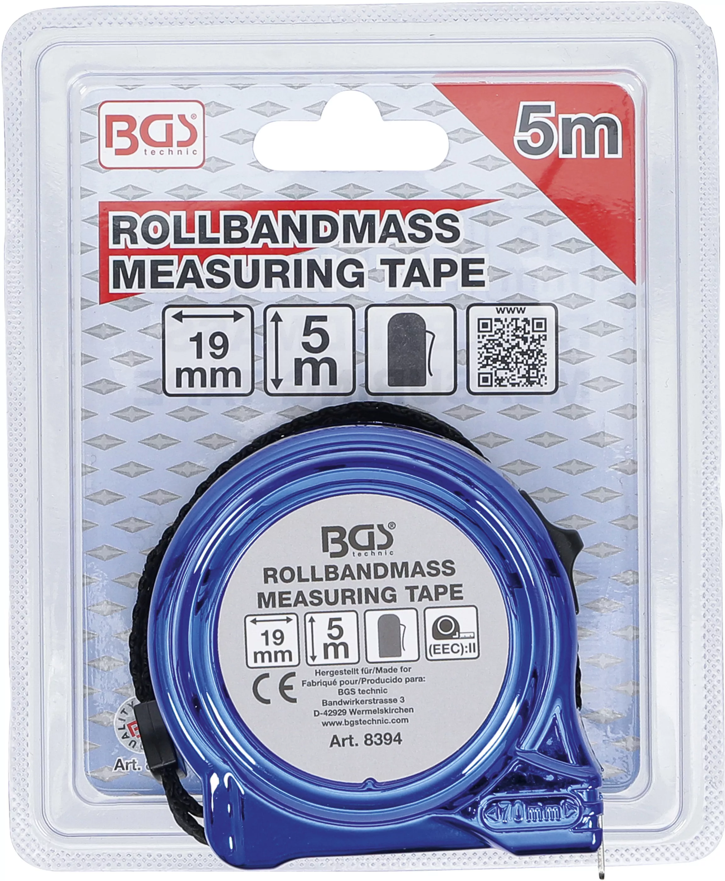 Rollbandmaß | 19 mm x 5 m