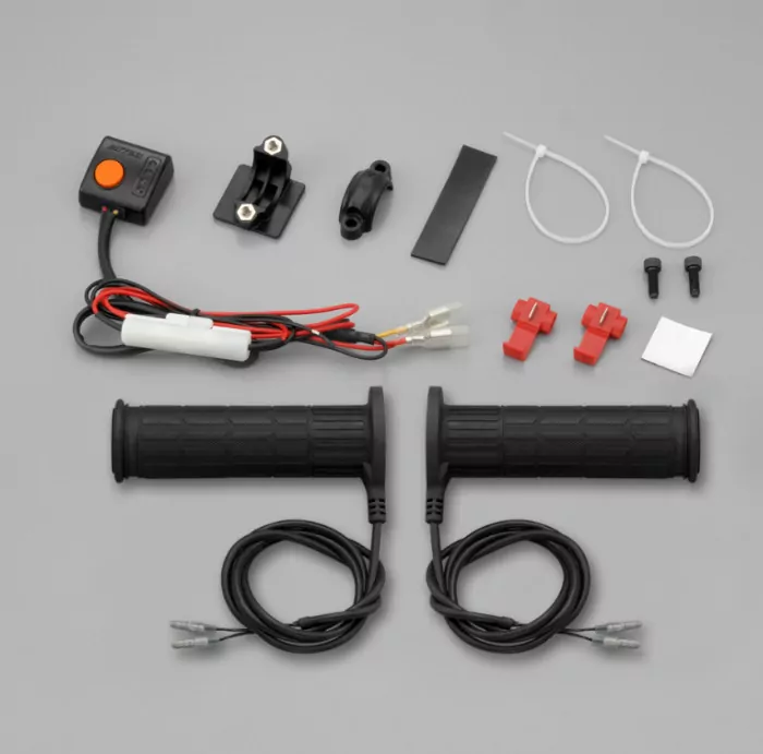 Chopperheizgriffe "Daytona III" | 1 Zoll / 25,4mm L 140 mm | 4 fach verstellbar | geschlossen