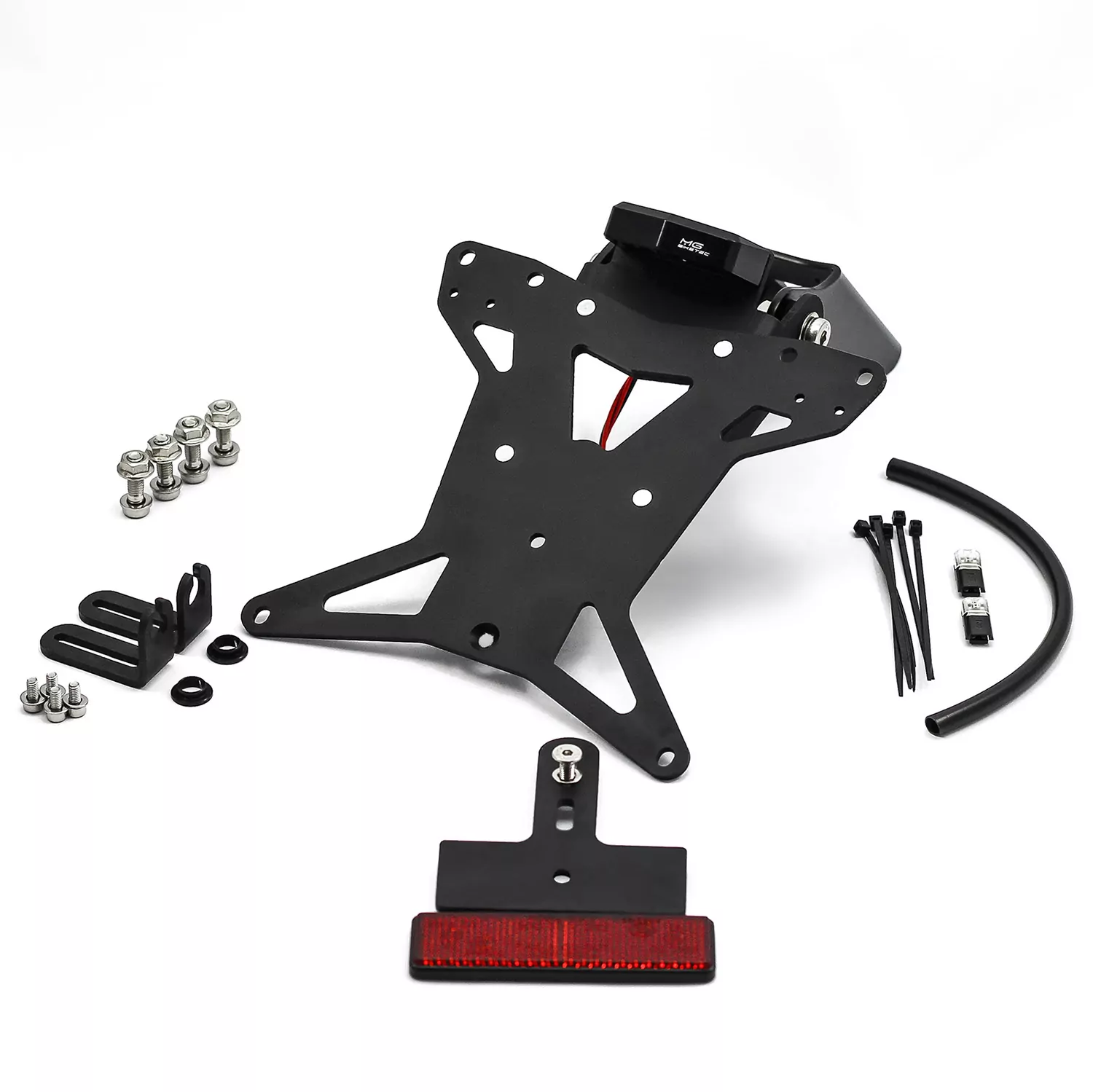 Kurzes Heck - Kennzeichenträger - Kennzeichenhalter für Kawasaki Z 1000 ab 2014-2016