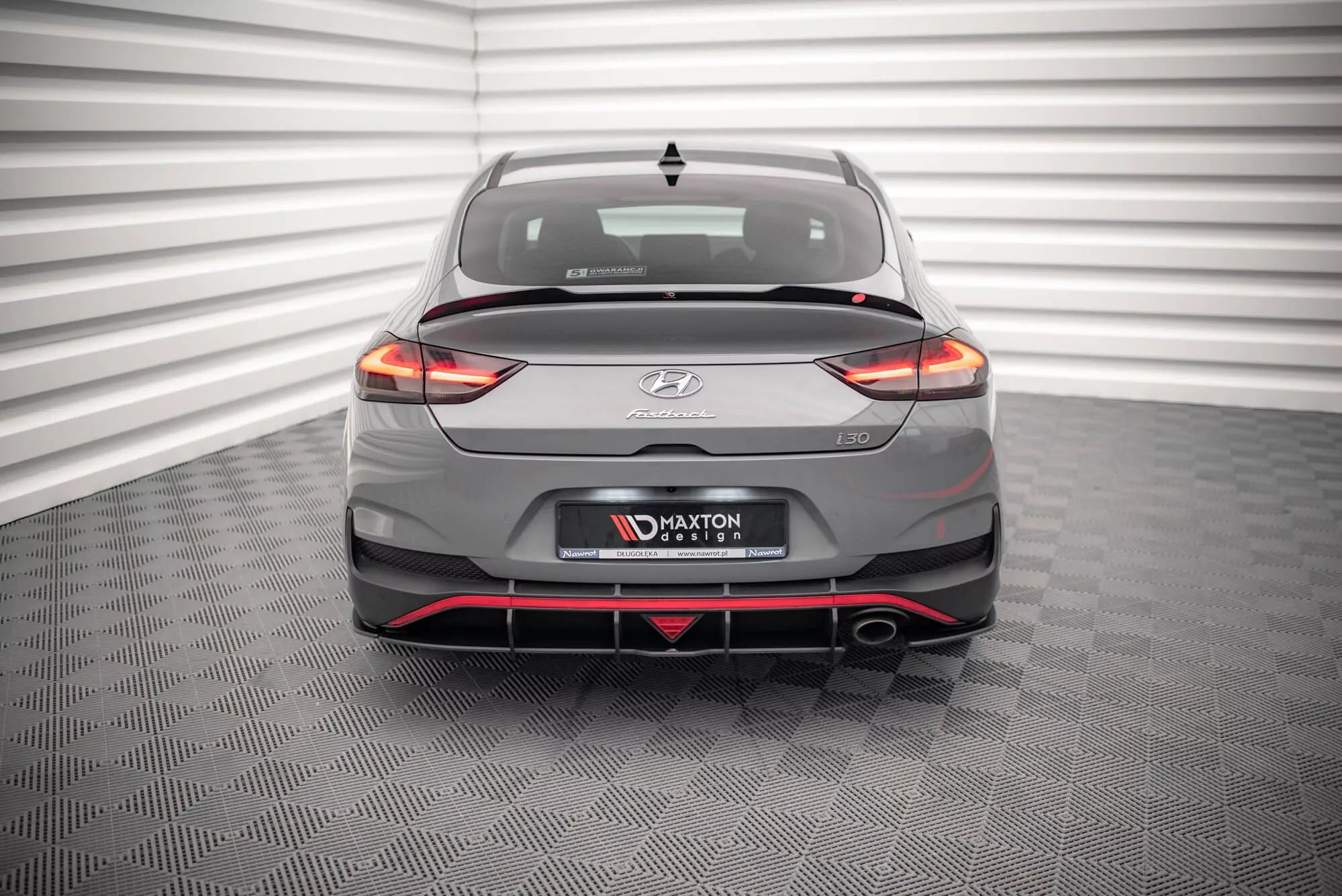 Street Pro Heckschürze Für Hyundai I30 Fastback N-Line Mk3 Facelift