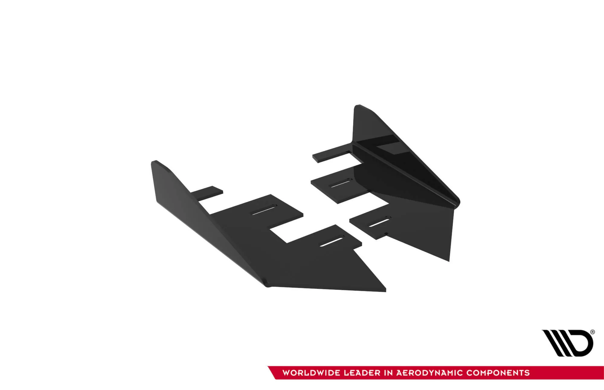 Hintere Seiten Flaps Für Audi A3 Limousine 8Y Schwarz Hochglanz