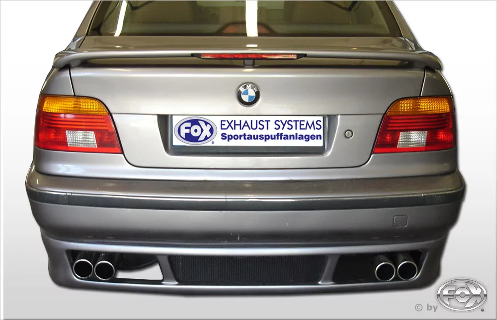 BMW E39 520i/ 523i/ 525i/ 528i - Limousine  Endschalldämpfer Ausgang rechts/links - 2x76 Typ 13 rechts/links