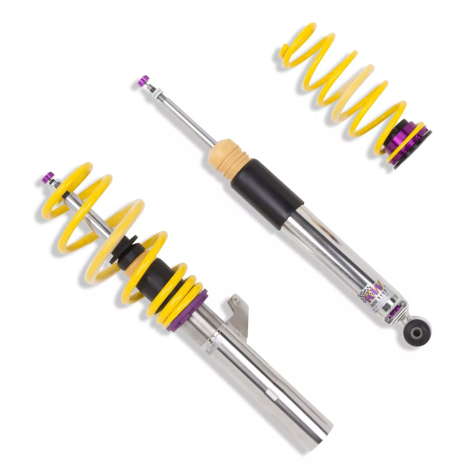 KW Gewindefahrwerk V3 inox VW BEETLE Cabriolet (16, 5C7, 5C8) 12/2011-07/2019