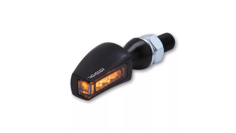 HIGHSIDER pro Flight LED Blinker Schwarz/Getönt E-Geprüft (Paar)