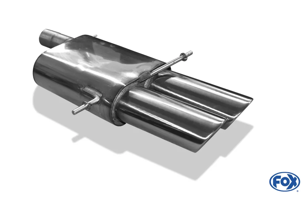 Audi RS4 B5  Endschalldämpfer - 2x115x85 Typ 44