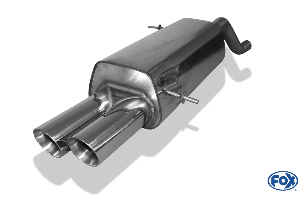 Ford Fiesta VII/ Fiesta VII Sport  Endschalldämpfer - 2x80 Typ 25