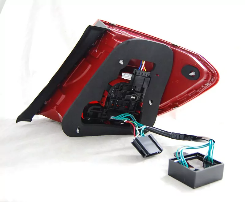 Led Bar Tail Lights Red Smoke Fits Mercedes C-klasa W204 Kombi 07-10