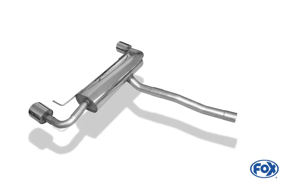 Opel Astra K Schrägheck  Endschalldämpfer quer Ausgang rechts/links - 129x106 Typ 32 rechts/links