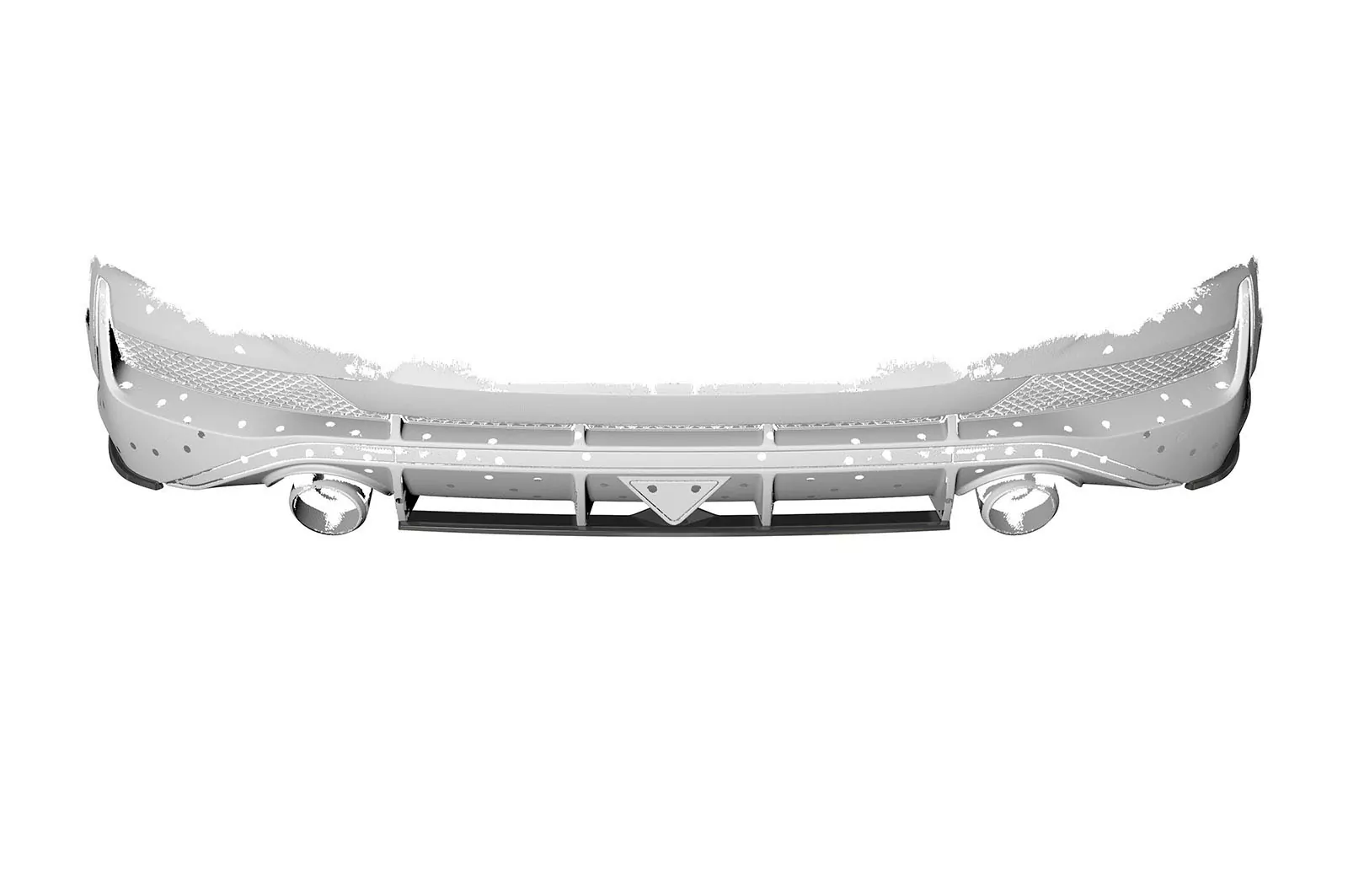 Heckansatz für Hyundai I30 N (PD) Fastback HA260-M Carbon Look (matt)