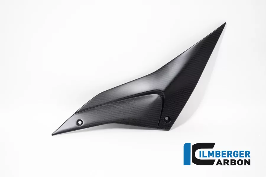 Ilmberger Carbon Seitendeckel links matt für Aprilia RSV4 / Tuono V4 2021-