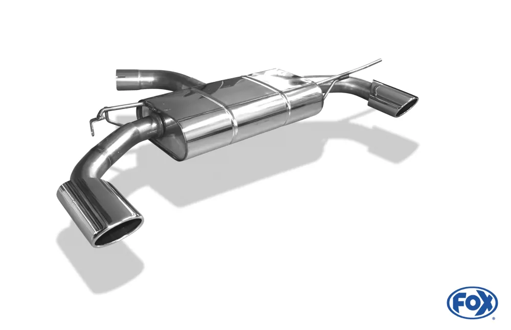 VW Scirocco - 13 - R-Heck  Endschalldämpfer Ausgang rechts/links - 115x85 Typ 32 rechts/links