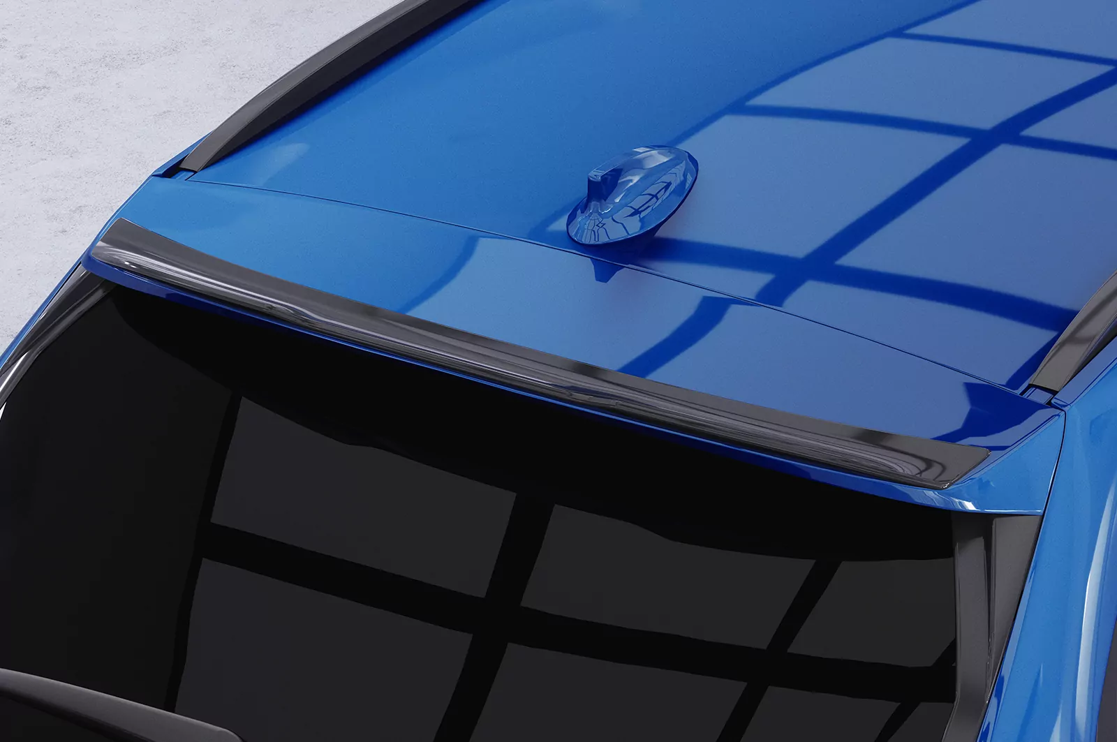 Heckflügel für BMW 3er F31 Touring HF192 Schwarz Strukturiert