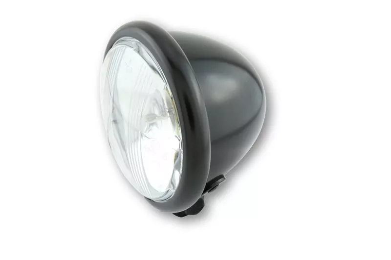 SHIN YO 4 1/2 Zoll Scheinwerfer Bates-Style Schwarz seidenmatt