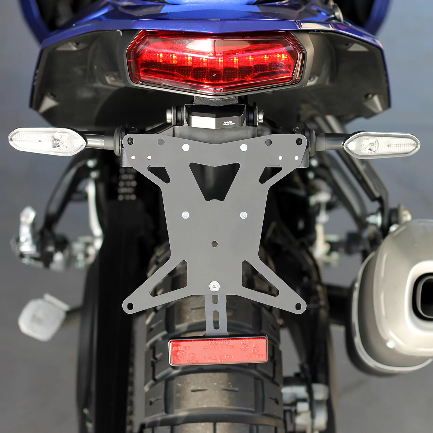 MG Biketec Kennzeichenhalter für Yamaha Tenere 700 ab 2020-2023