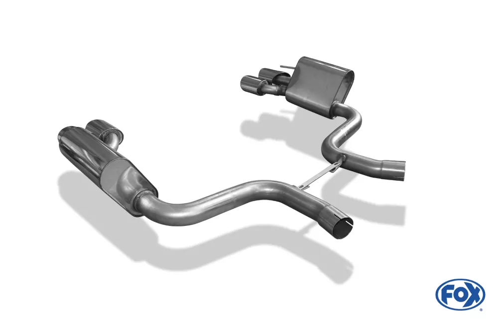 Mercedes SL55/ SL600 - R230  Endschalldämpfer rechts/links - 2x115x85 Typ 32 rechts/links