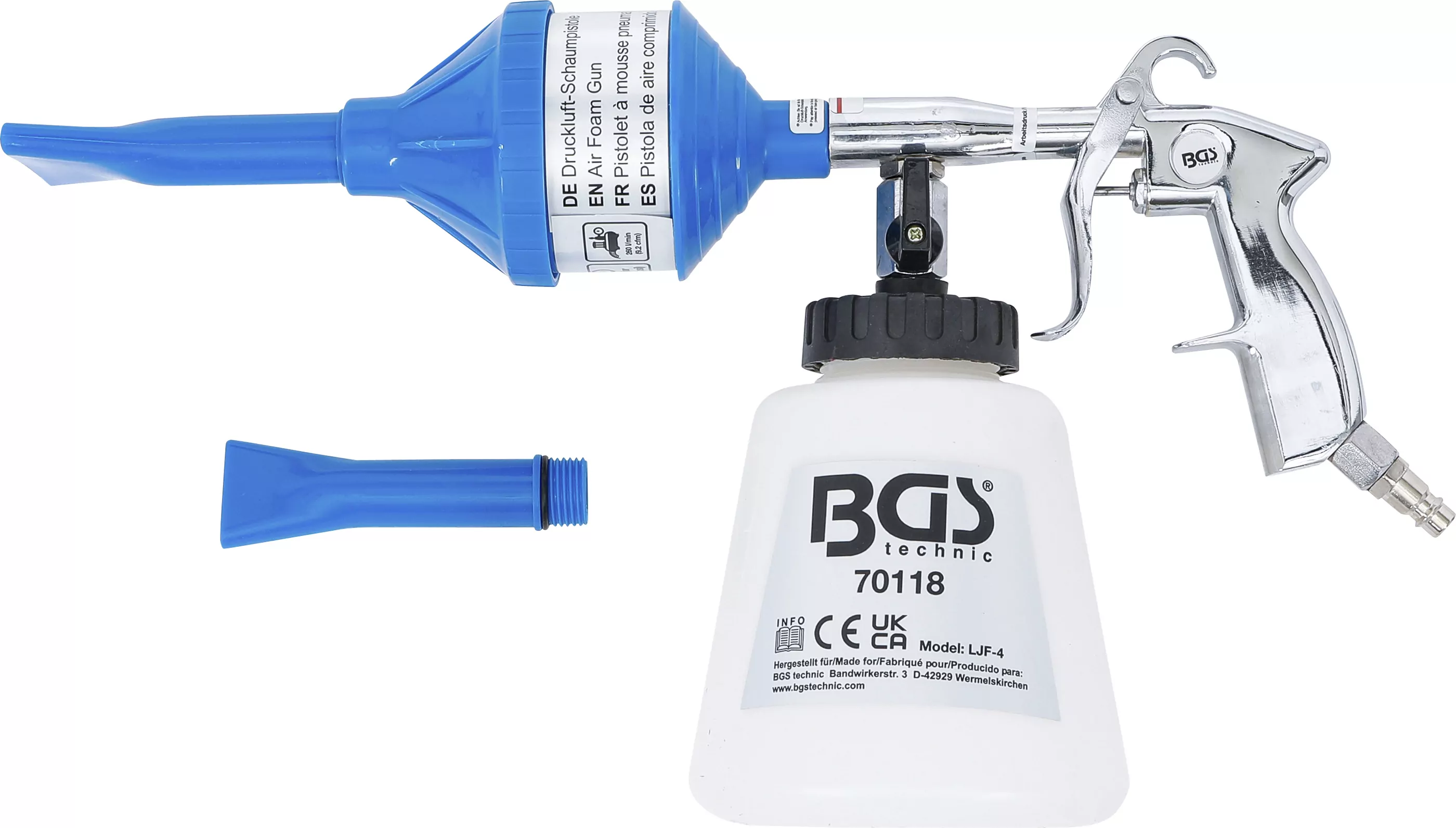 Druckluft-Schaumpistole