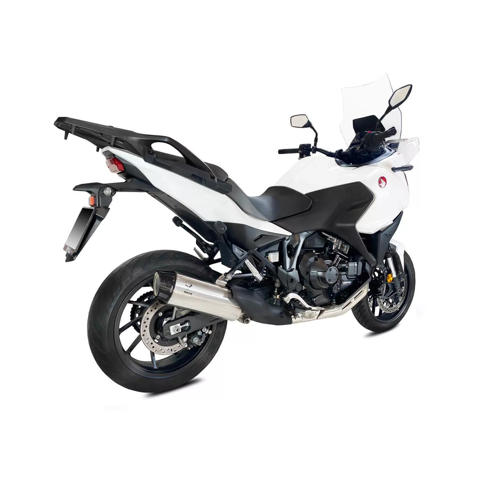 IXRACE Desert Edelstahl-Endtopf für Honda NT 1100, 22-, Euro 5 E-geprüft