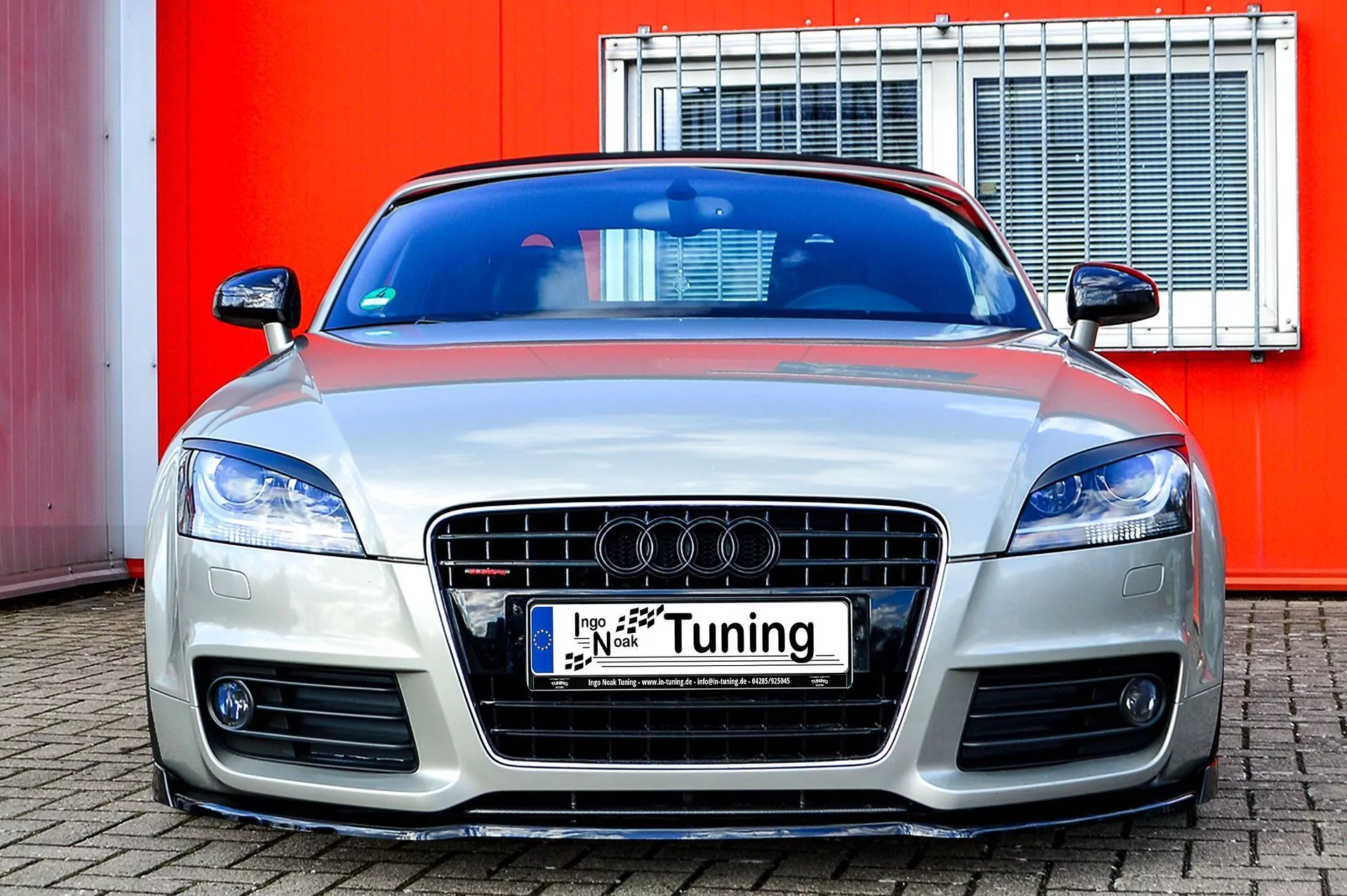 CUP Frontspoilerlippe mit Wings für Audi TT 8J mit S-Line