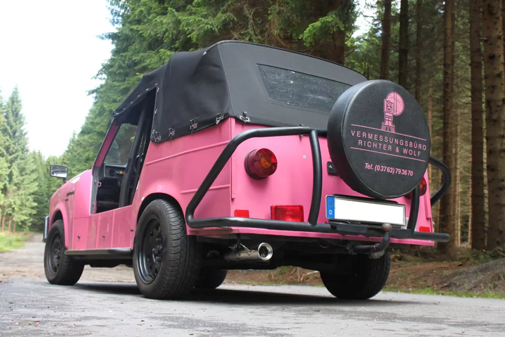 Trabant 1.1 Kübelwagen  Endschalldämpfer - 1x80 Typ 13