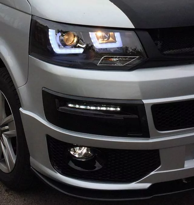 Frame Led Drl Fits Ramki Vw T5 10-15