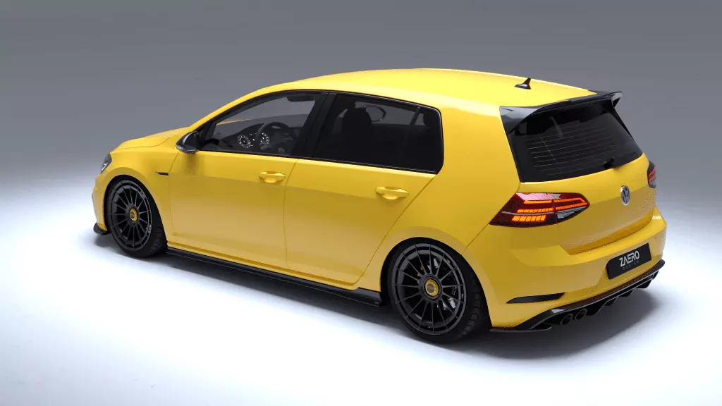 EVO-1 Diffusor für VW Golf 7 R (Facelift)