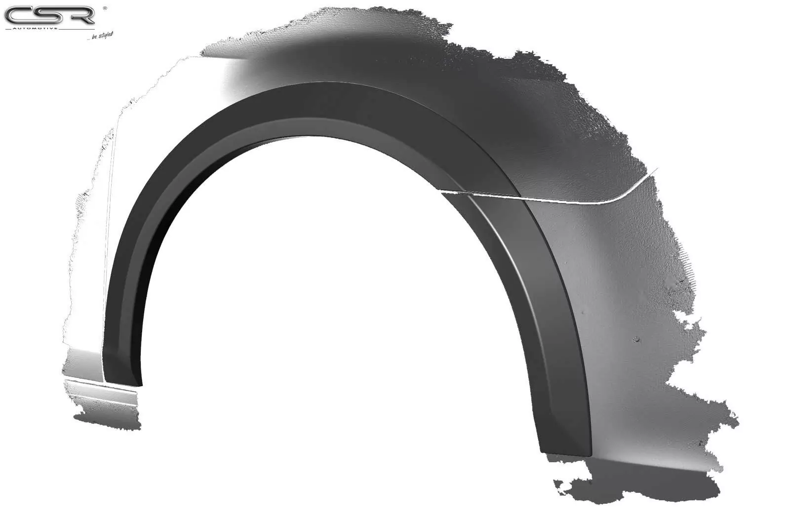 Kotflügelverbreiterung vorne für VW Golf 6 VB015