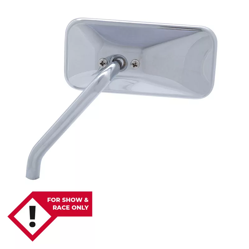 SHIN YO Mirror Chrome Chopper, Short, Rectangular, Left