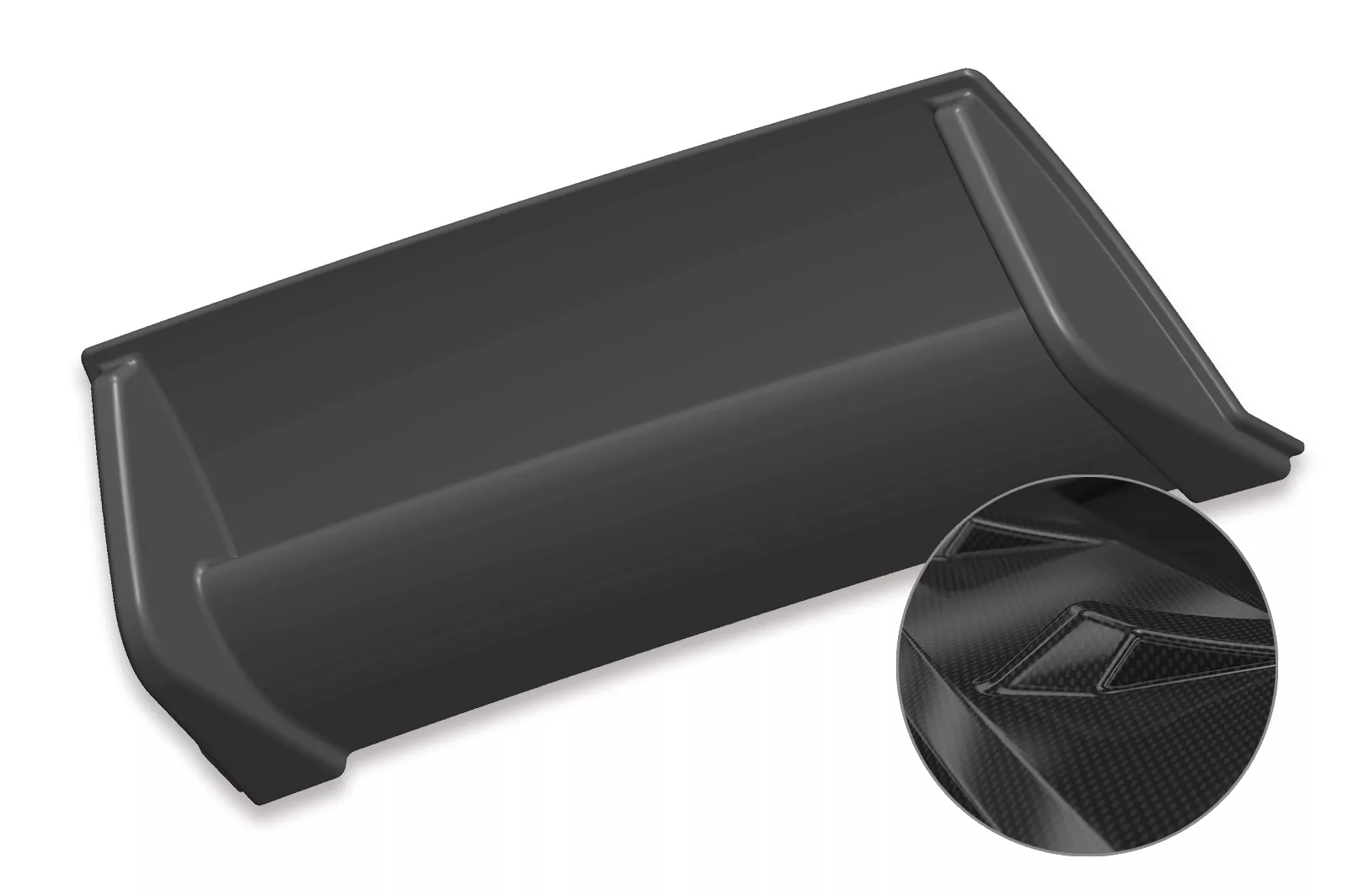 Heckansatz für VW Golf 7 GTI / GTD / GTE / e-Golf HA240-C Carbon Look Hochglanz