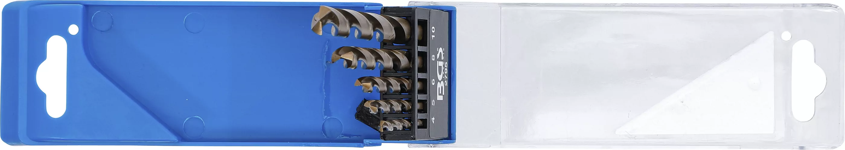 Spiralbohrer-Satz | HSS | 4 - 10 mm | 5-tlg.