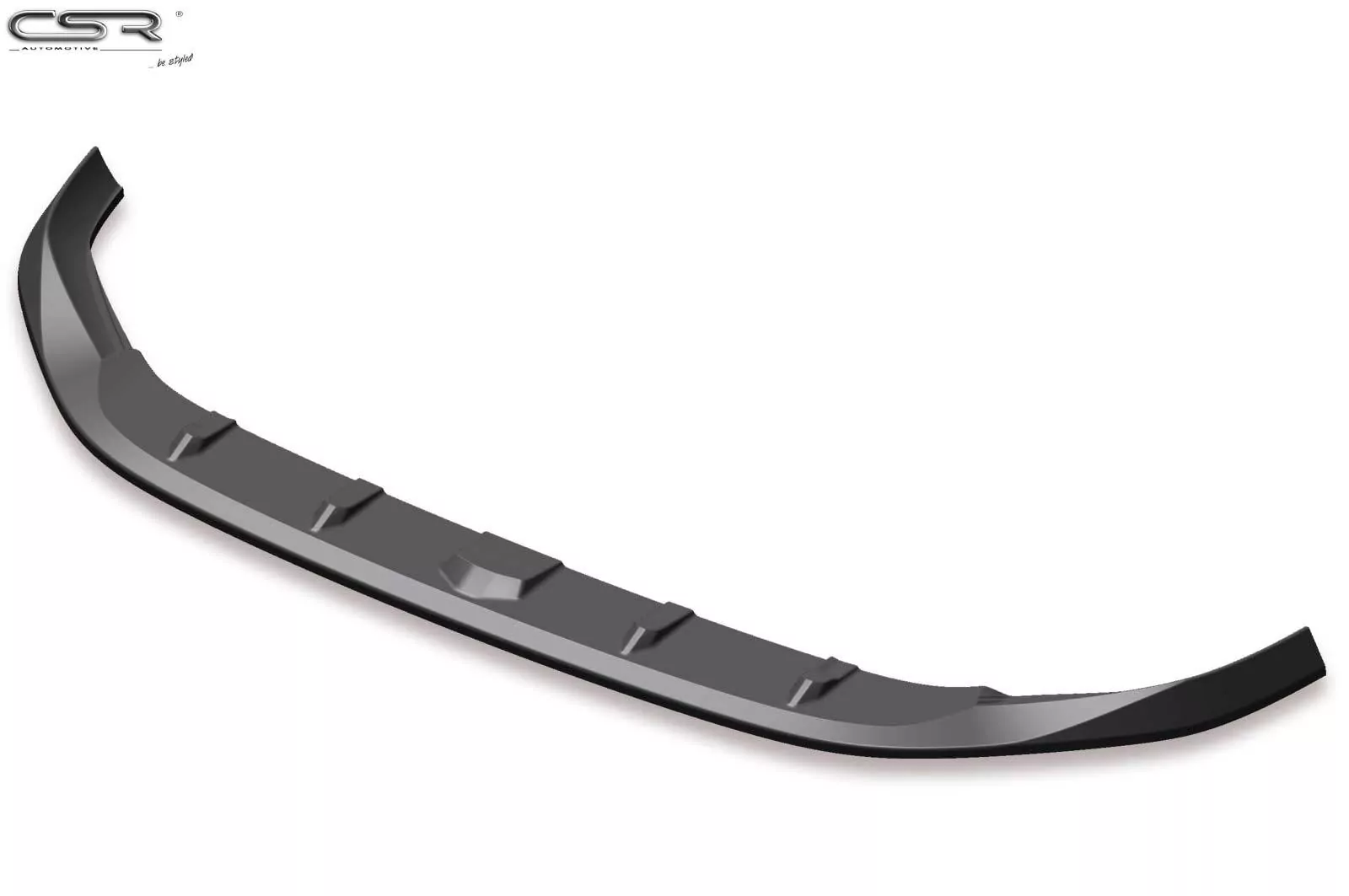 Cup-Spoilerlippe mit ABE für VW Golf 7 R CSL395 Strukturiert (schwarz matt)