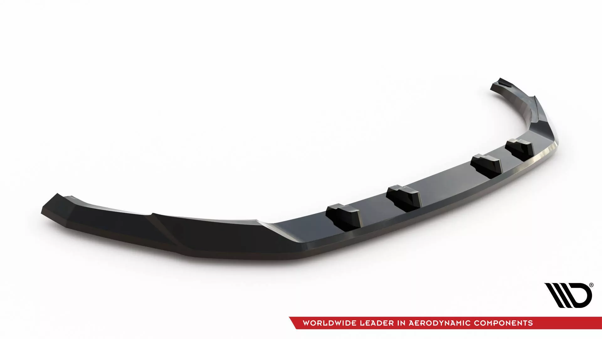 Front Ansatz Für  Kia EV9 GT-Line Mk1 Schwarz Hochglanz