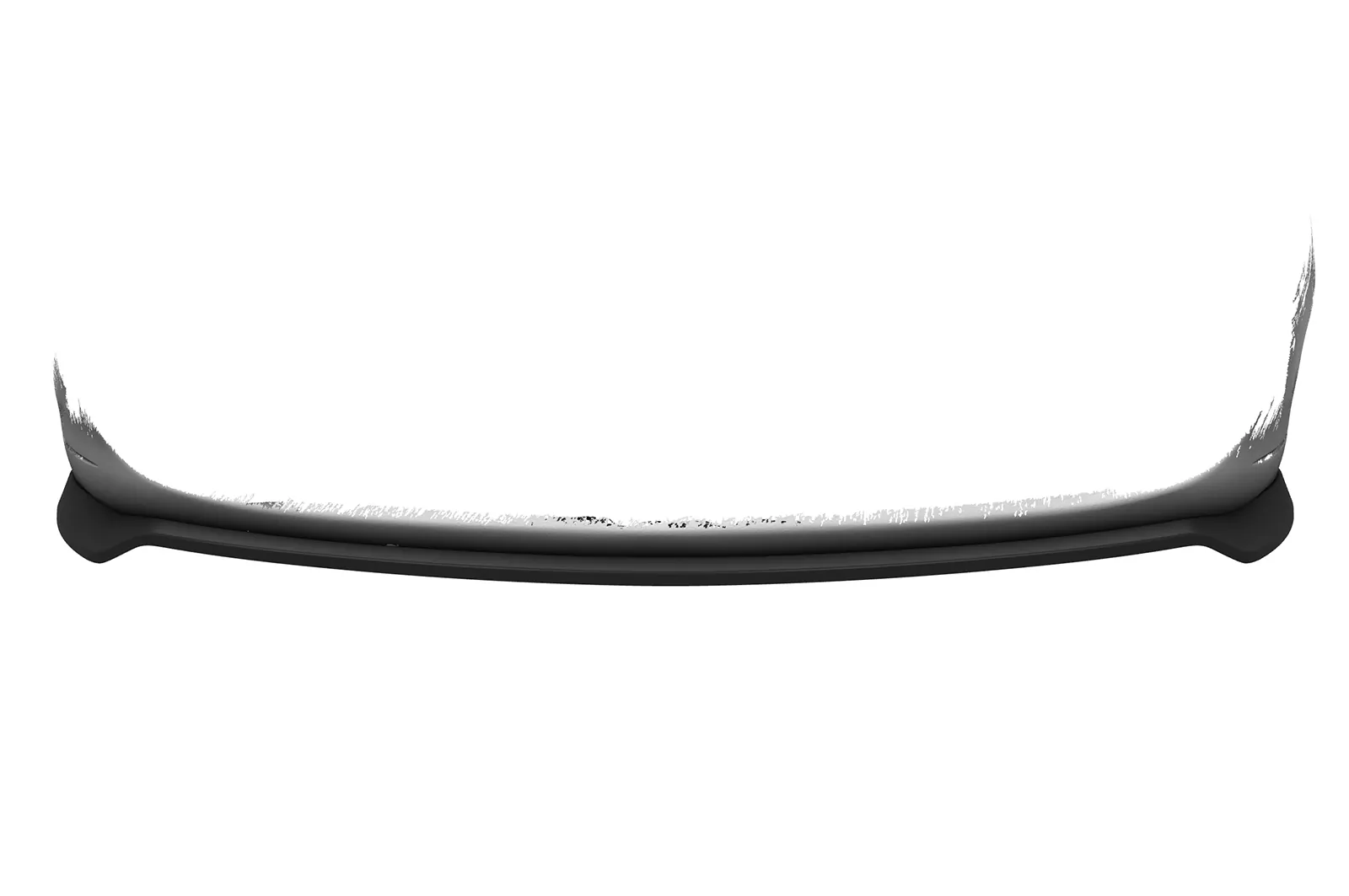 Cup-Spoilerlippe mit ABE für Porsche 911/996 CSL565 Schwarz Strukturiert