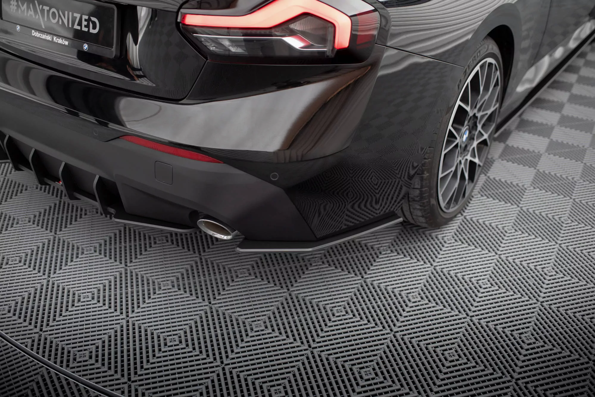 Street Pro Heck Ansatz Flaps Diffusor Für BMW 2 Coupe G42