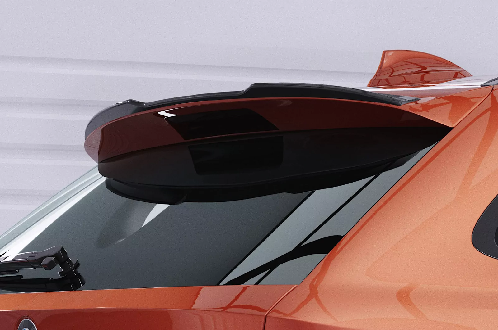 Heckflügel mit ABE für BMW 3er G21 Touring HF112 Schwarz Strukturiert